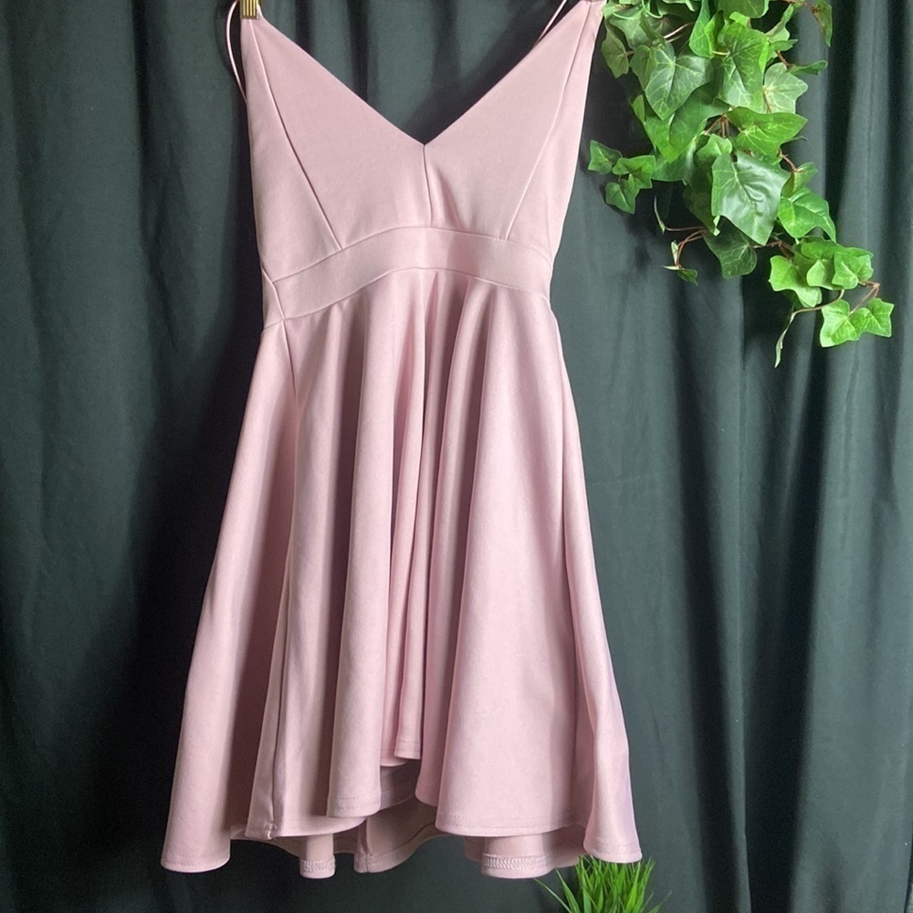 Boohoo Night Pink Mini Dress - Picture 1 of 9